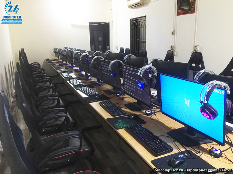 KIIN GAMING CENTER được lắp đặt dàn máy khủng