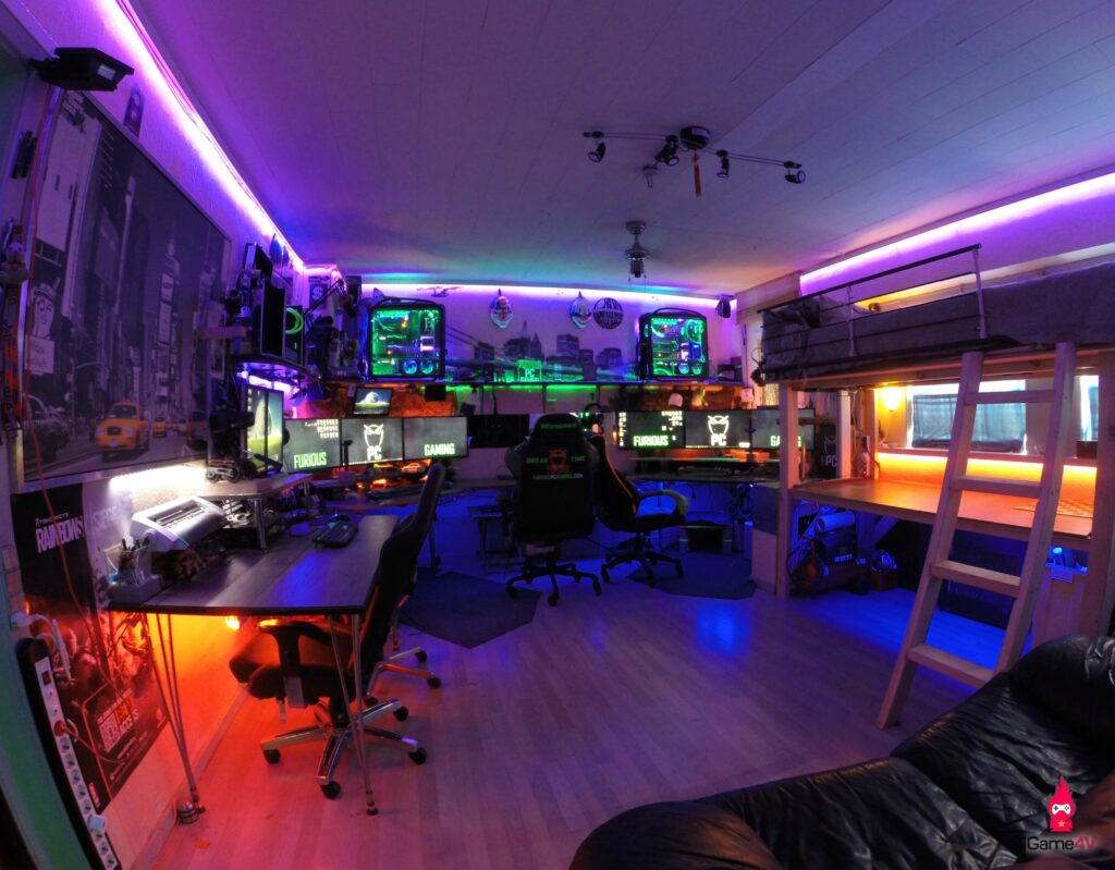 50+ mẫu thiết kế phòng gaming đẹp độc đáo