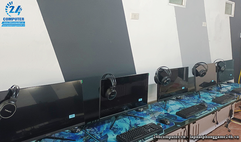 Gói lắp đặt phòng nét 15 máy – Dành cho phòng game mini