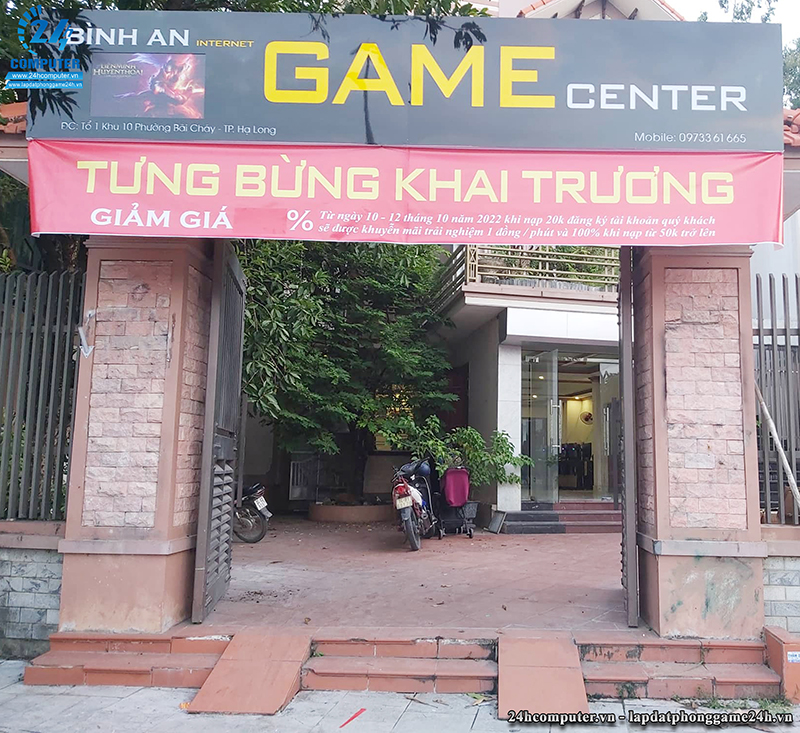 Thi công lắp đặt phòng net gaming 30 máy tại Quảng Ninh
