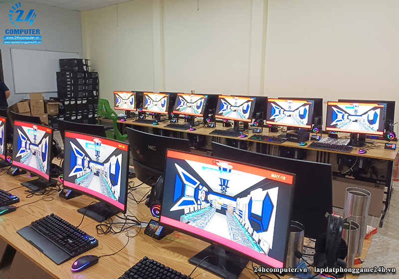 Gói lắp đặt phòng net 20 máy – Tiêu chuẩn dành cho phòng game phổ thông