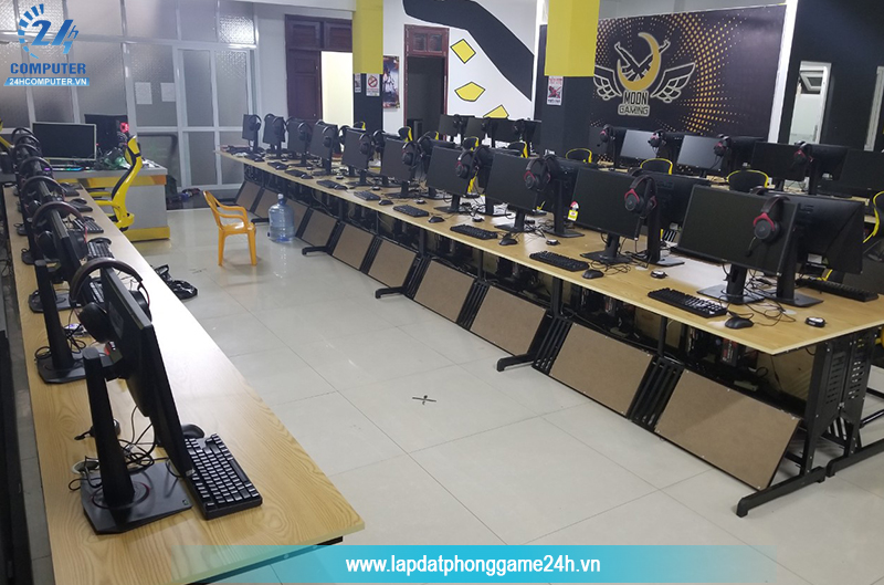 Lắp đặt phòng net tại Hải Phòng – Moon Gaming