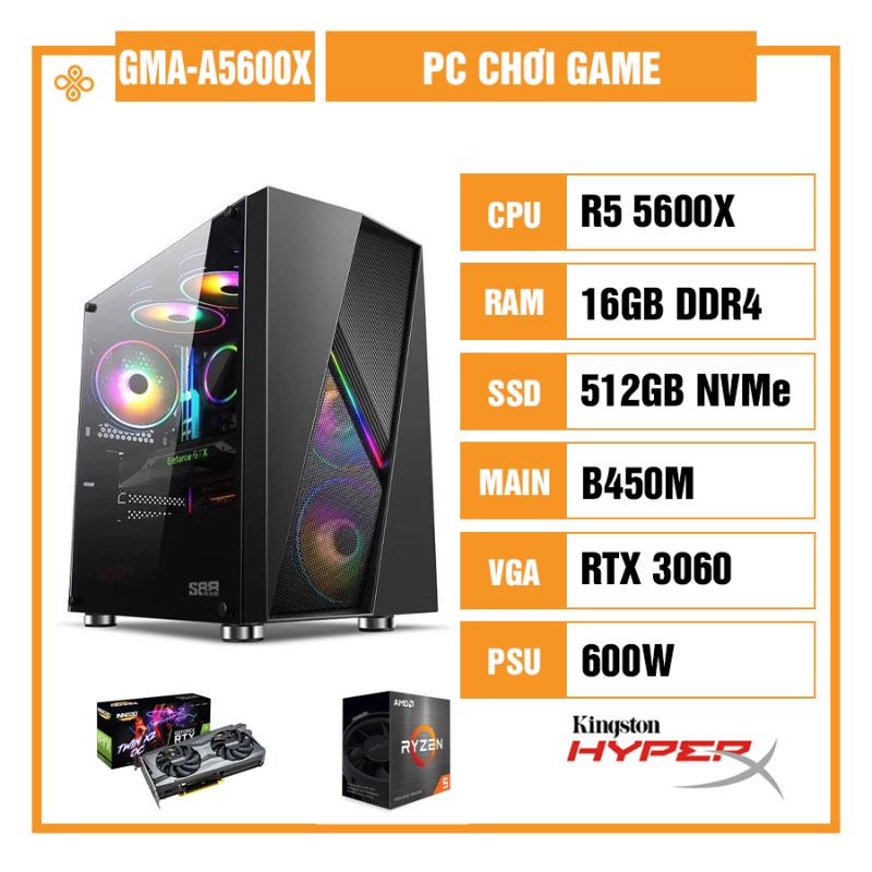 Cấu hình máy mạnh mẽ, bền bỉ, đáp ứng mọi dòng game phổ biến