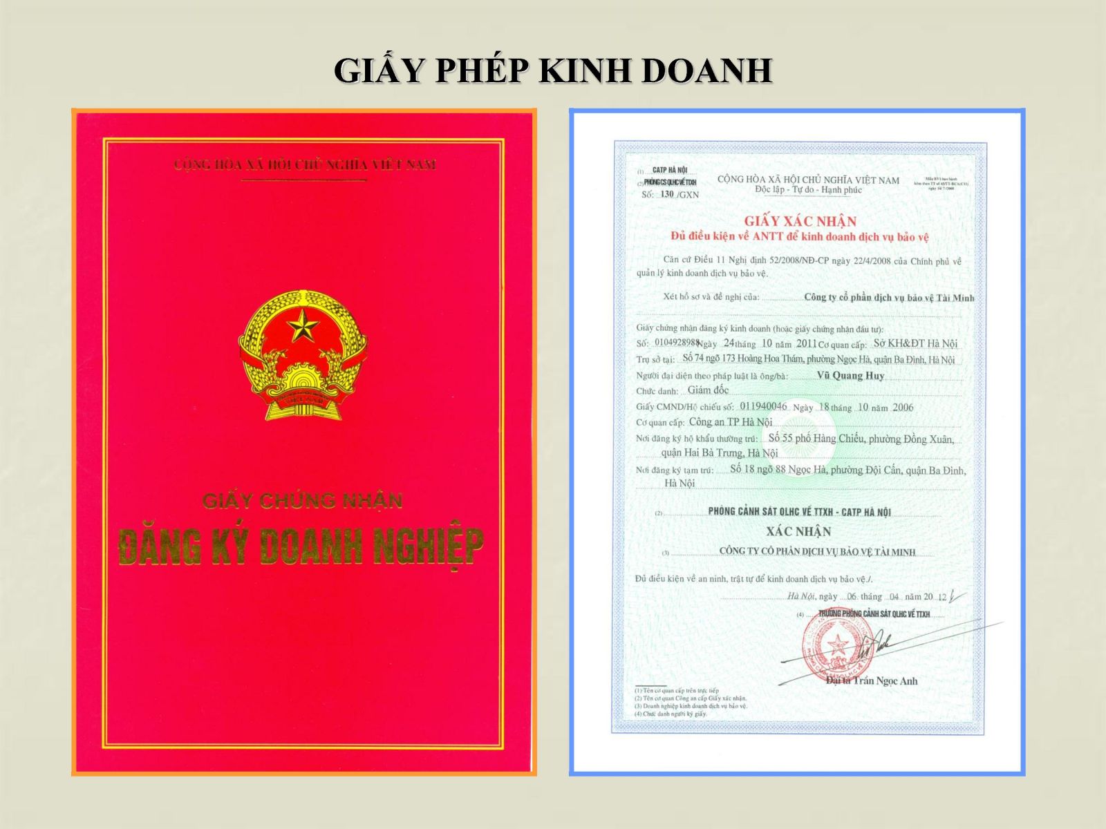 Quy định pháp lý và giấy phép kinh doanh