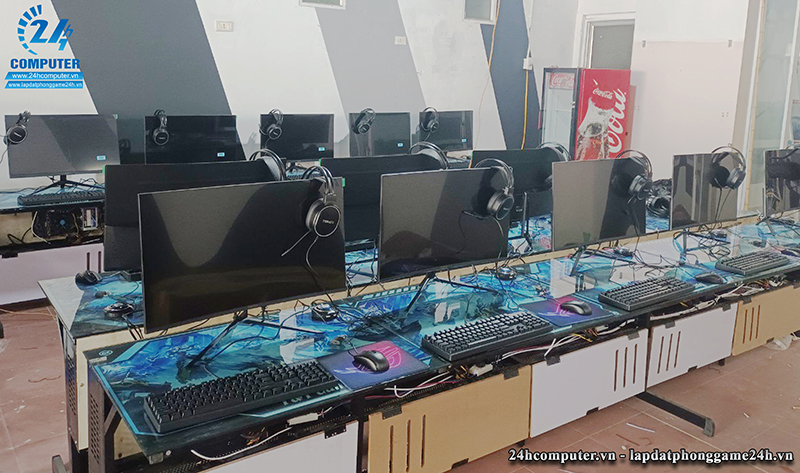 Dịch vụ lắp đặt phòng game 30 máy