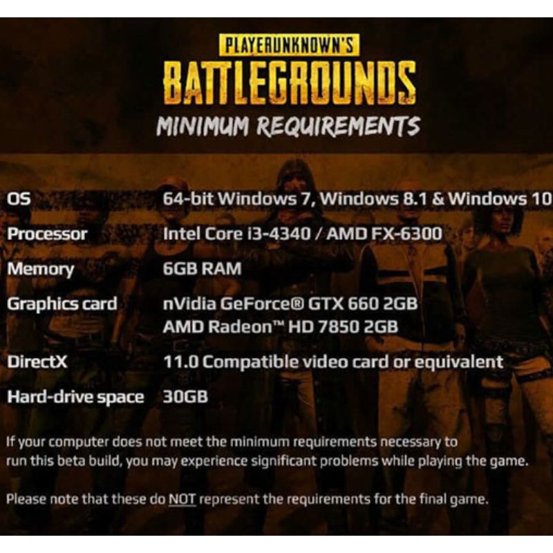 Cấu hình phòng máy chơi pubg