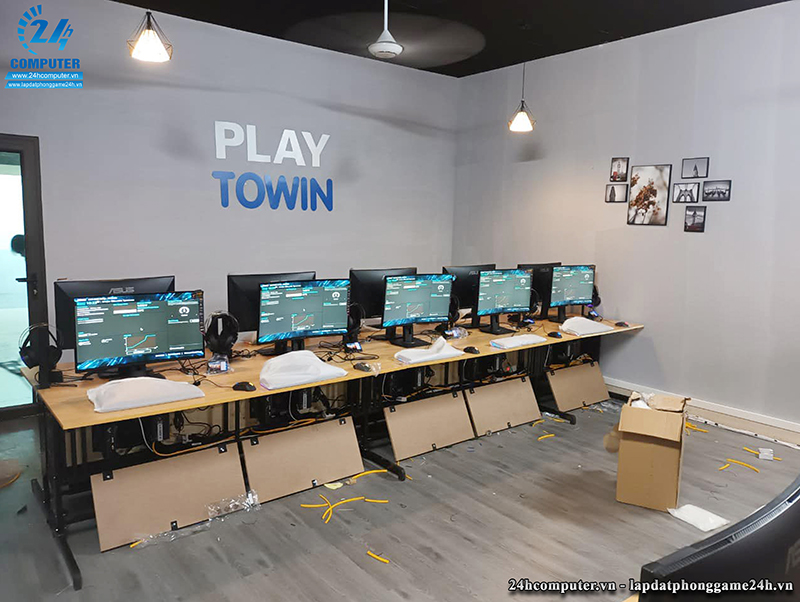 Không gian và nội thất phòng game