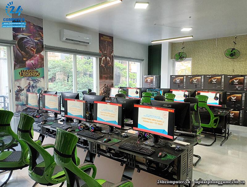 Hình ảnh phòng net tại Hạ Long Quảng Ninh