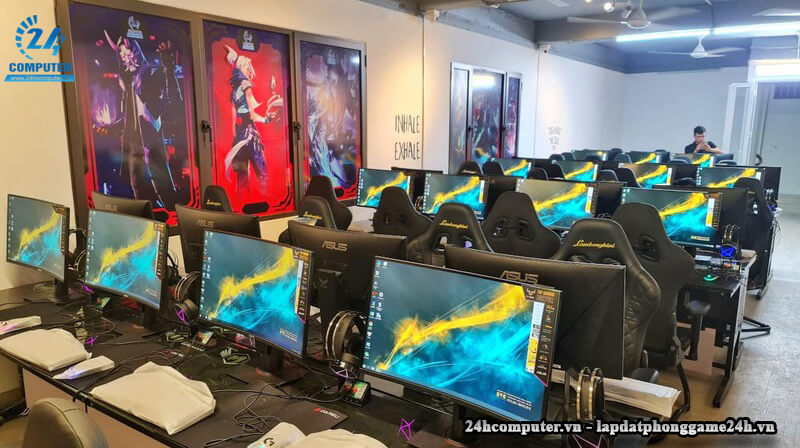Không gian kín đem lại trải nghiệm chơi game tập trung cho game thủ 