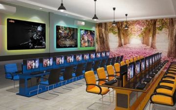 gaming cyber cafe