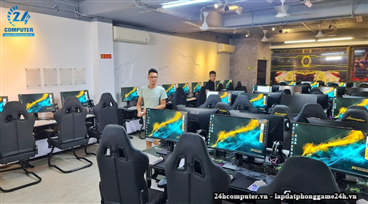 Thi công lắp đặt Phòng Net M-Gaming tại Cầu Giấy, Hà Nội