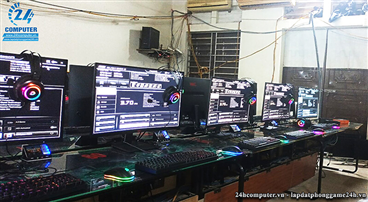 Thi công lắp đặt phòng Net Gaming tại Hữu Bằng, Thạch Thất, Hà Nội